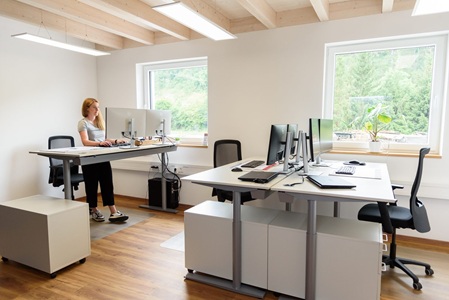 Innenausbau - unser Büro