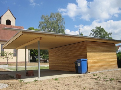 Vordächer, Terrassen